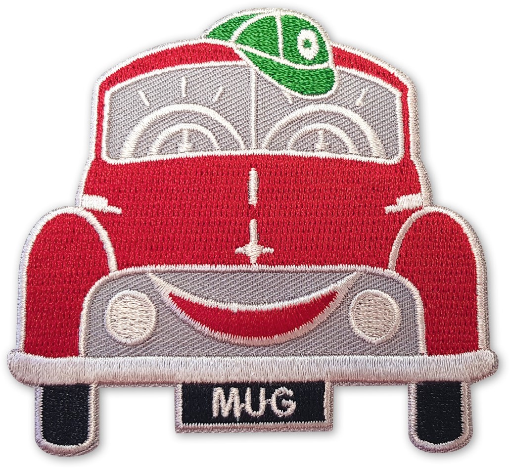 MUGS Sew/Iron on Badge
