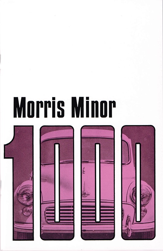 Morris Minor 1000 Drivers Handbook