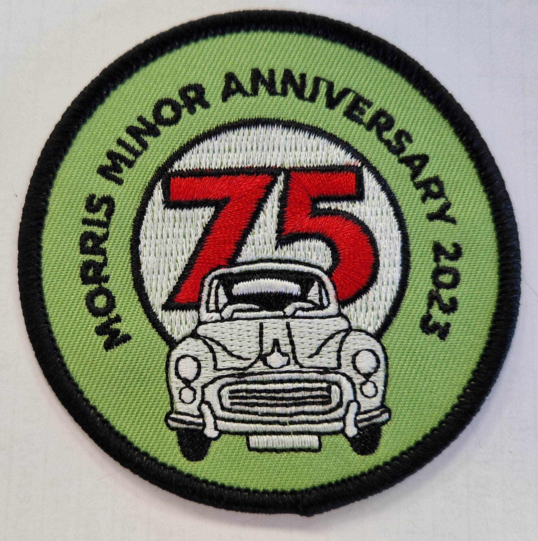 Sew Iron on Badge 75th Anniversary 