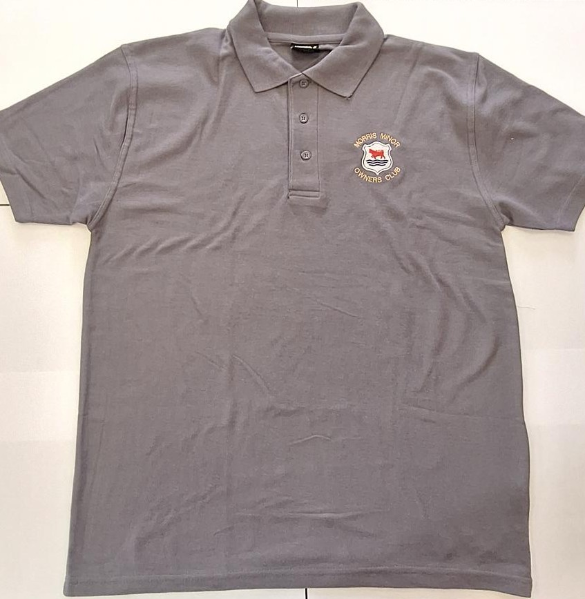 Solid Grey Polo Shirt 