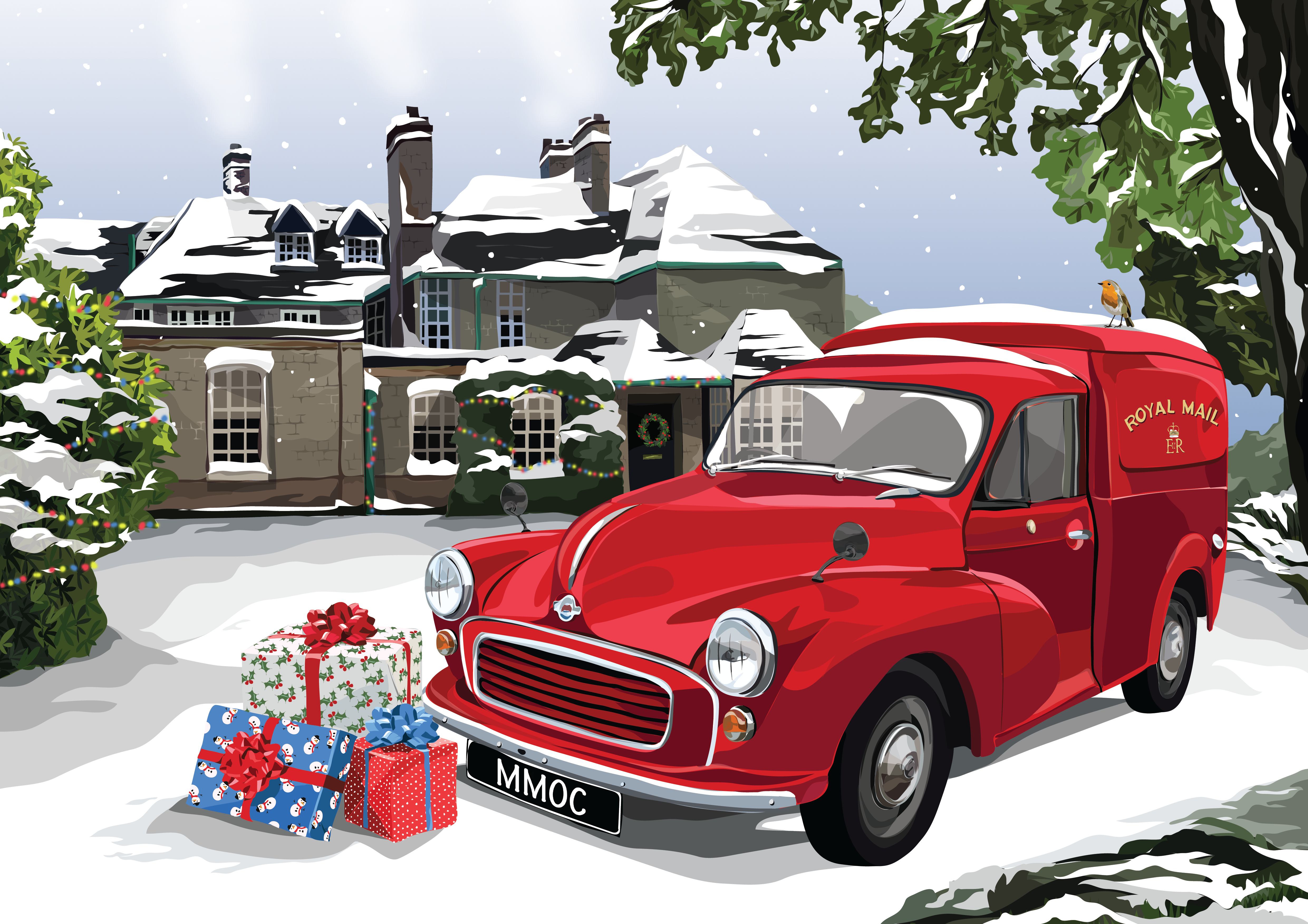 Christmas Cards - Nuffield Place